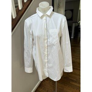Brunello Cucinelli Stretch cotton poplin shirt with shiny detail size XXL